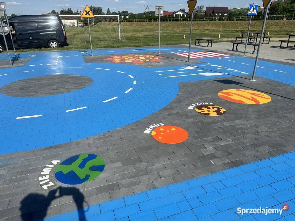 Układ słoneczny średni gry podwórkowe z termo Katowice