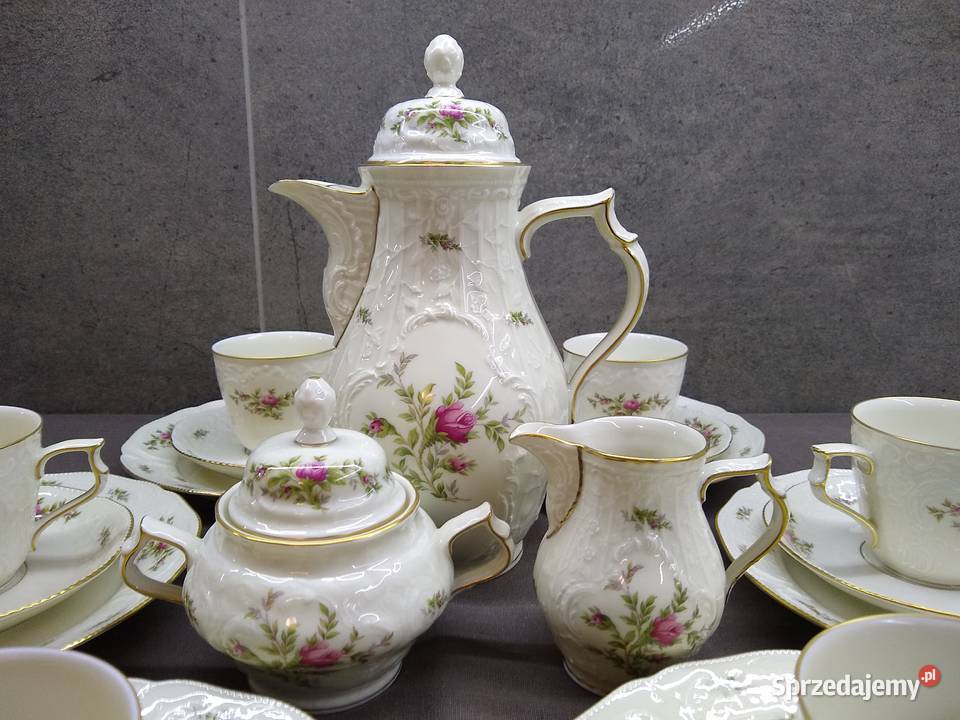 Rosenthal Sanssouci Ramona serwis duże filiżanki Porcelana i szkło
