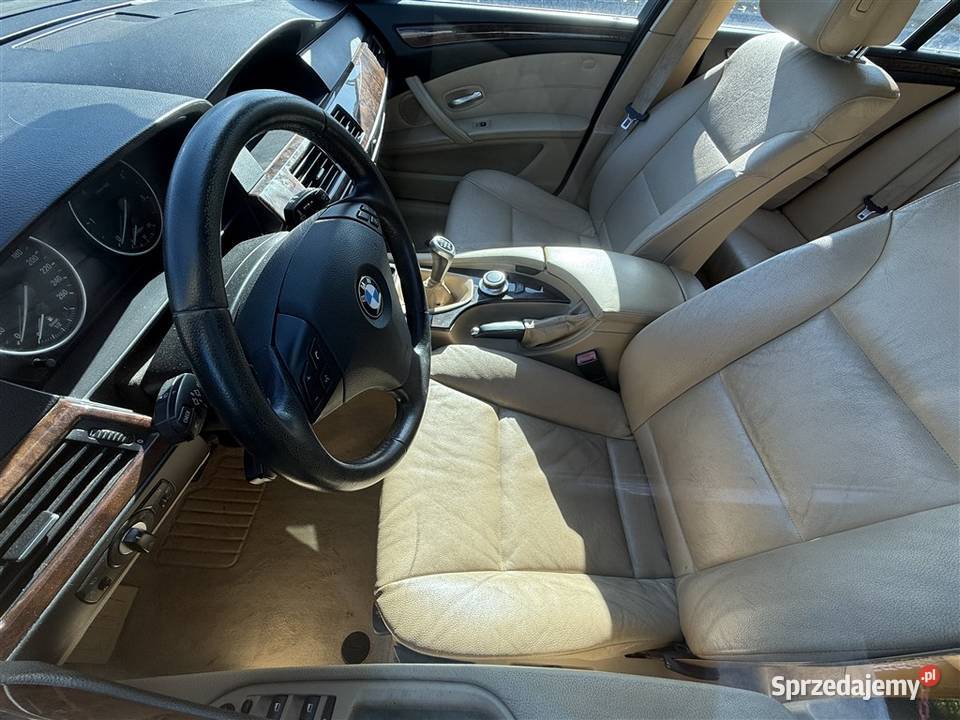 BMW 5 520D Zarejestrowany zielony Piaseczno