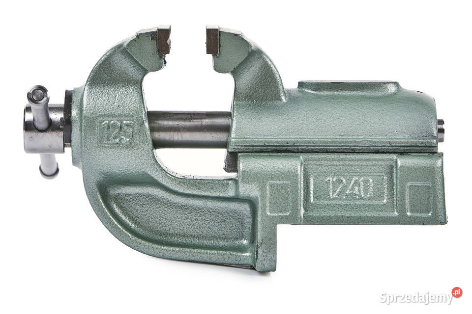 solidne imadło BisonBial 124080 Stalowe Lubań