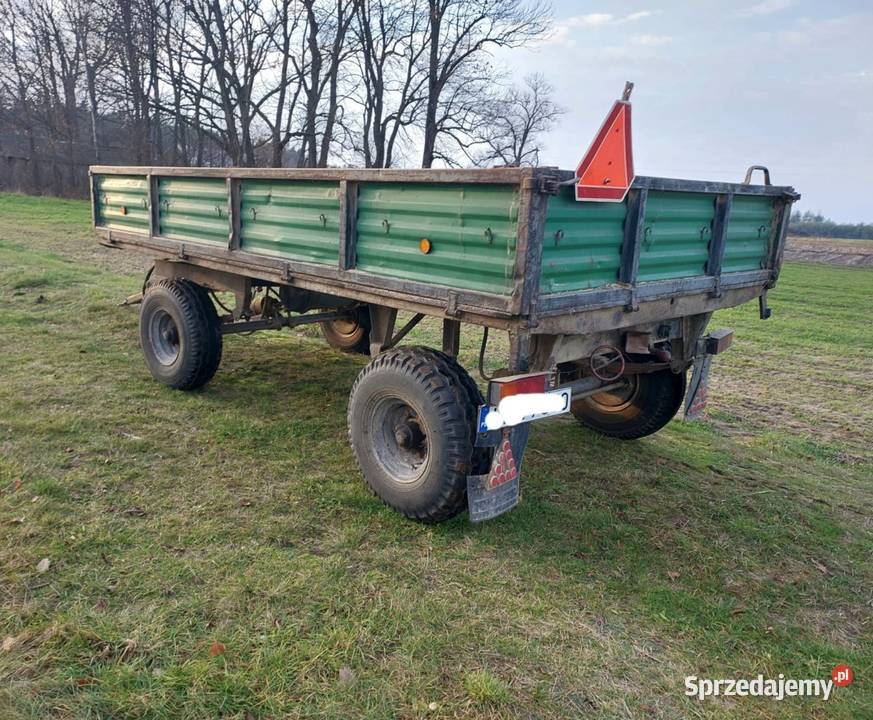 Przyczepa rolnicza Autosan zarejestrowana niska Przyczepy rolnicze Księżpol sprzedam