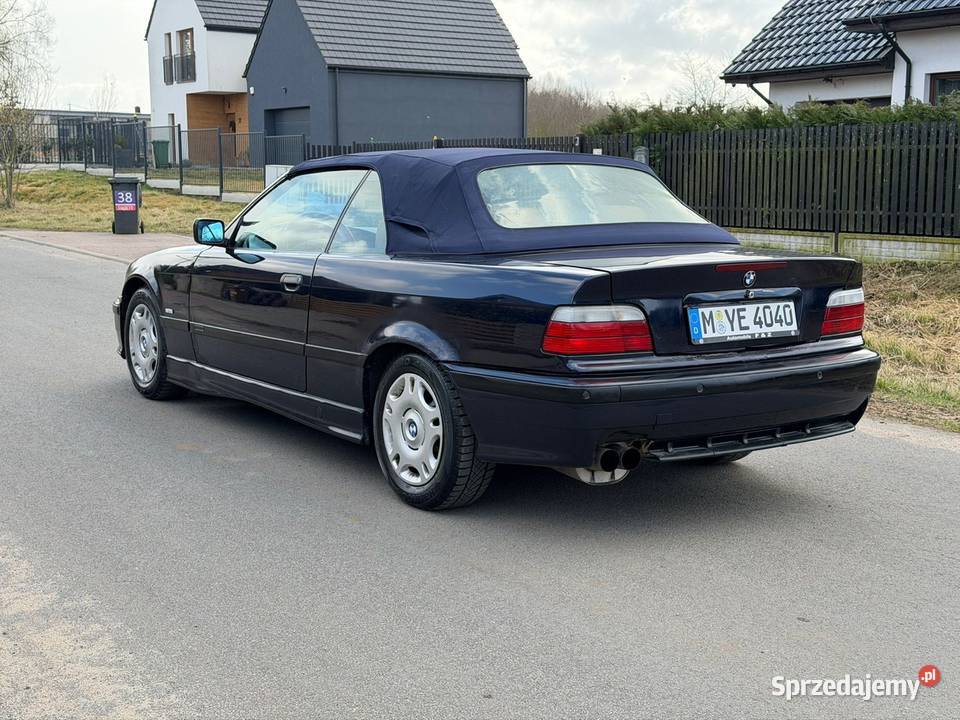 Bmw e36 cabrio 318i manual M Pakiet z VIN Skóry sprzedam