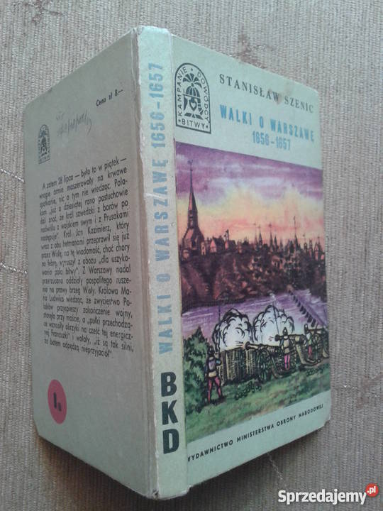 WALKI O WARSZAWĘ 16561657 Stanisław SZENIC twarda