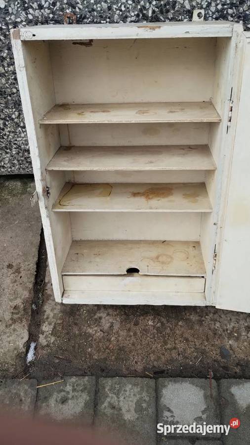 Apteczka Medyczna Vintage PRL szafeczka okazja Krosno