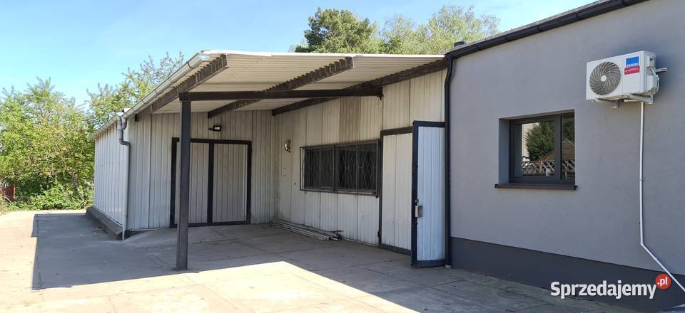 Hale magazynowe biuro o pow770 m2 działka 2640 wielkopolskie Przeźmierowo