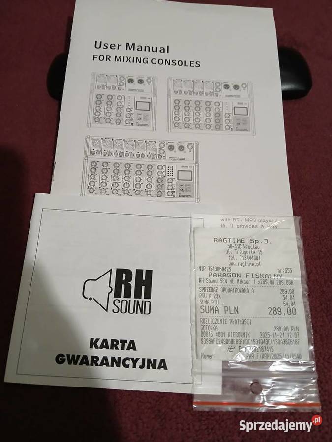 Mikser muzyczny RH Sound SE4ME