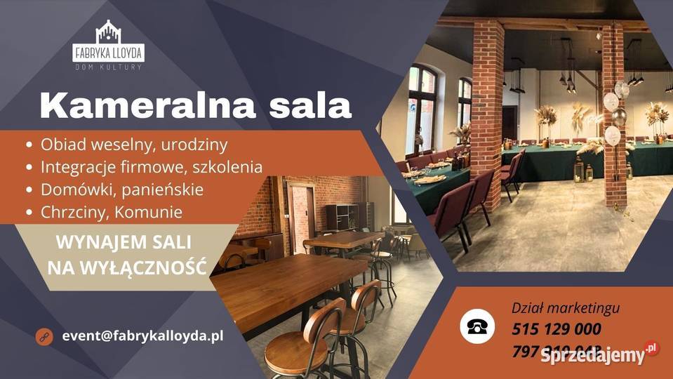 Kameralna sala Bydgoszcz Pozostałe