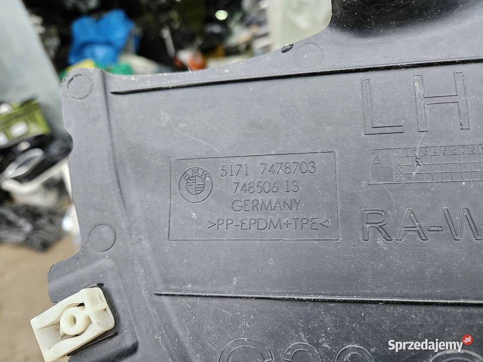 BMW 5 G30 G31 NADKOLE LEWE TRÓJKĄT LEWY PRZÓD Międzychód