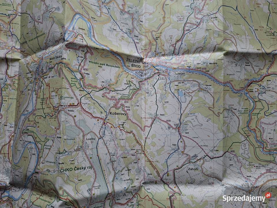 CHKO Cesky Ray 1 25 000 mapa cykloturisticka małopolskie Kraków