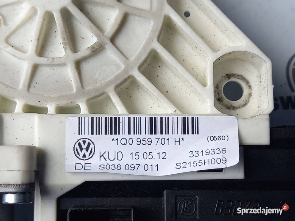 GOLF VI 12r silniczek szyby prawy przód Kielce sprzedam