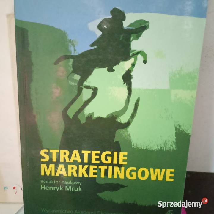 Strategie marketingowe książki akademickie sprzedam