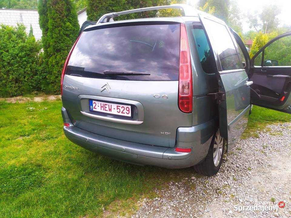 Citroen C8 20 HDI 2007 7 dmio osobowy lubelskie Tarnogród sprzedam