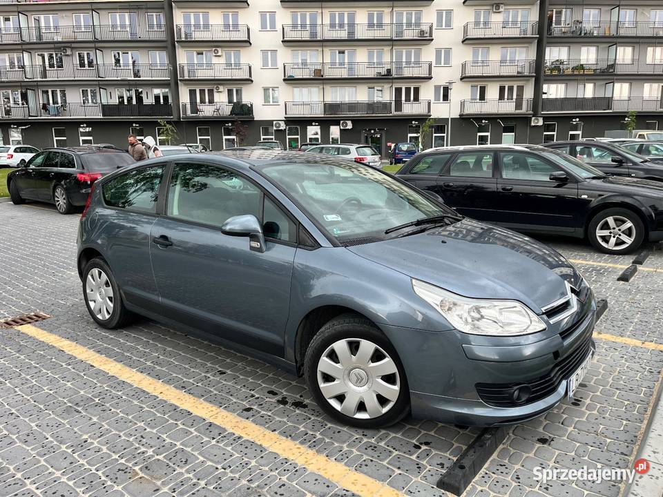 Citroen C4 Coupe 16 benzyna bezwypadkowy benzyna Biała Podlaska