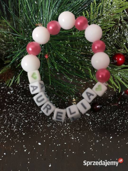 Bransoletki imienne personalizowane Żory