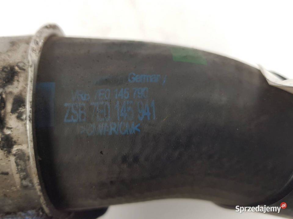 RURA WĄŻ INTERCOOLERA 7E0145941 TRANSPORTER T6 Lipno sprzedam