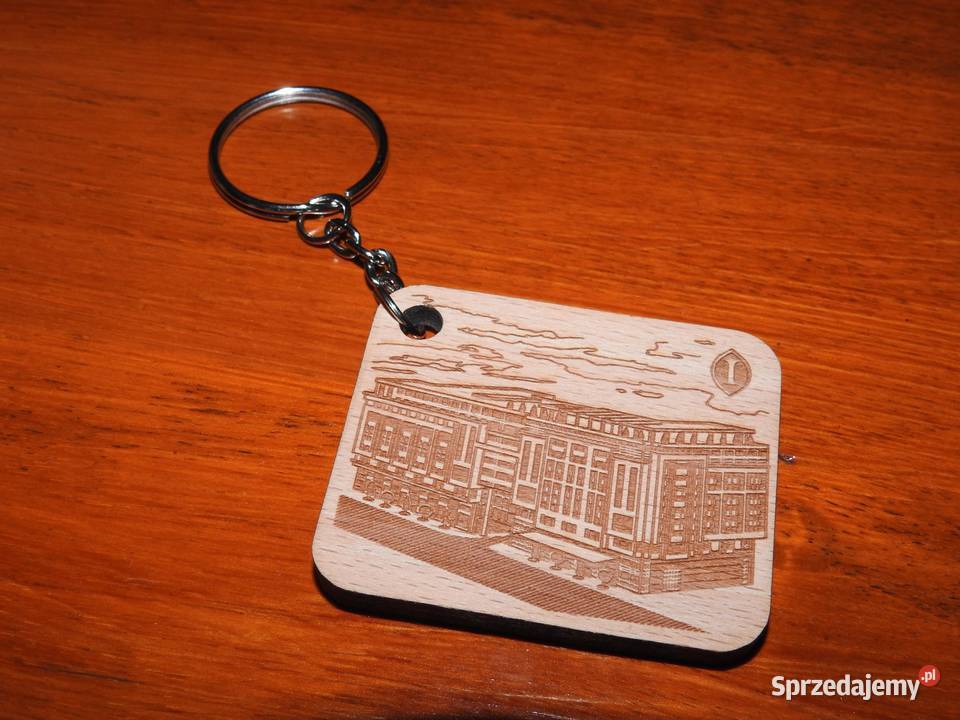 Drewniany brelok do kluczy Hotel