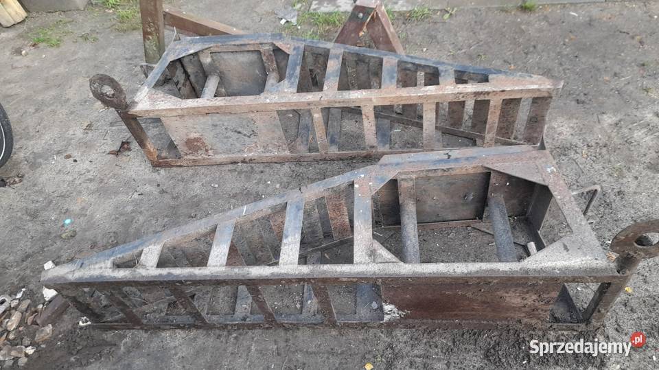 Najazdy rampy samochodowe duże solidne wielkopolskie Zalasewo