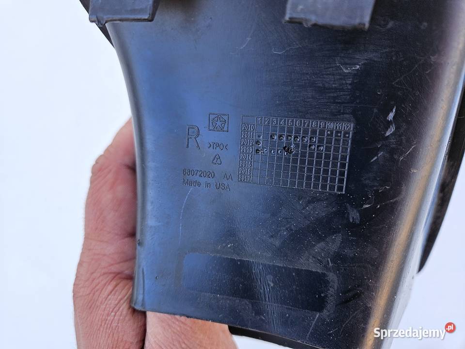 DODGE CHARGER KRATKA PRAWA ZDERZAKA PRZÓD Międzychód