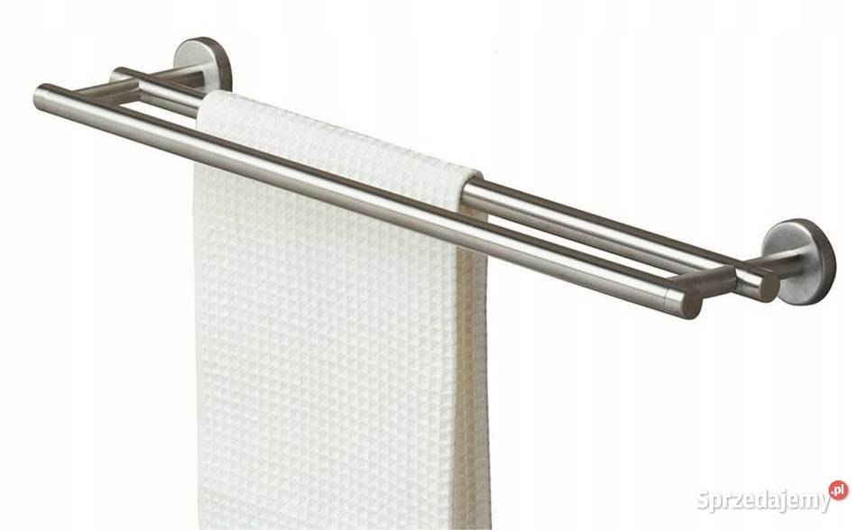 WIESZAK NA RĘCZNIKI PODWÓJNY STAL NIERDZEWNA Bielany Wrocławskie sprzedam