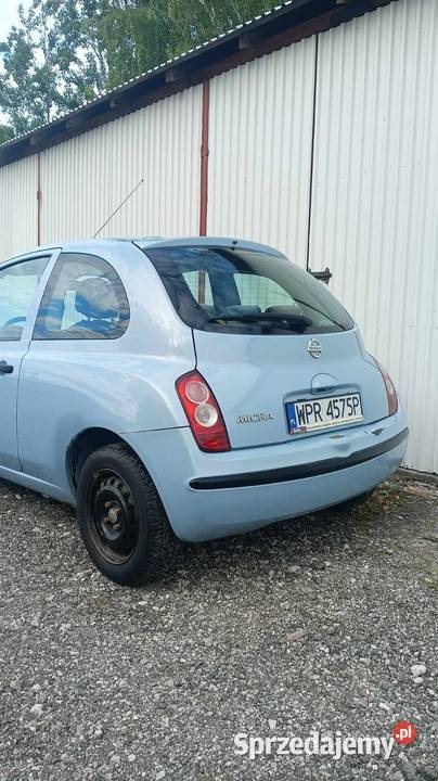 Nissan Micra K12 12b krajowa 2005r bezwypadkowa Hatchback Micra mazowieckie Iłża