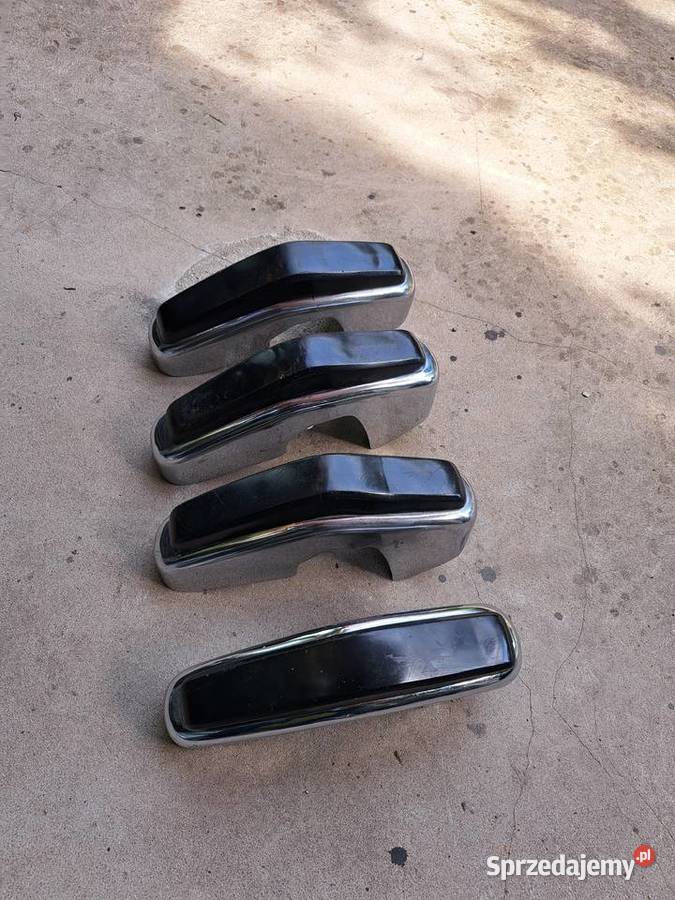 Fiat 125p ST kły do zderzaka chrom komplet 4 Leszno
