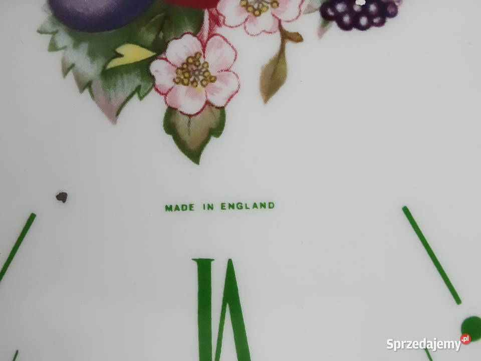 Angielski Zegar Ścienny Johnson Brothers Seria Biłgoraj