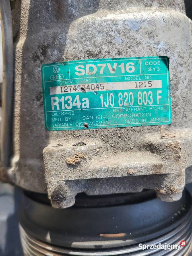 sprężarka klimatyzacji seat toledo 2 Chełm