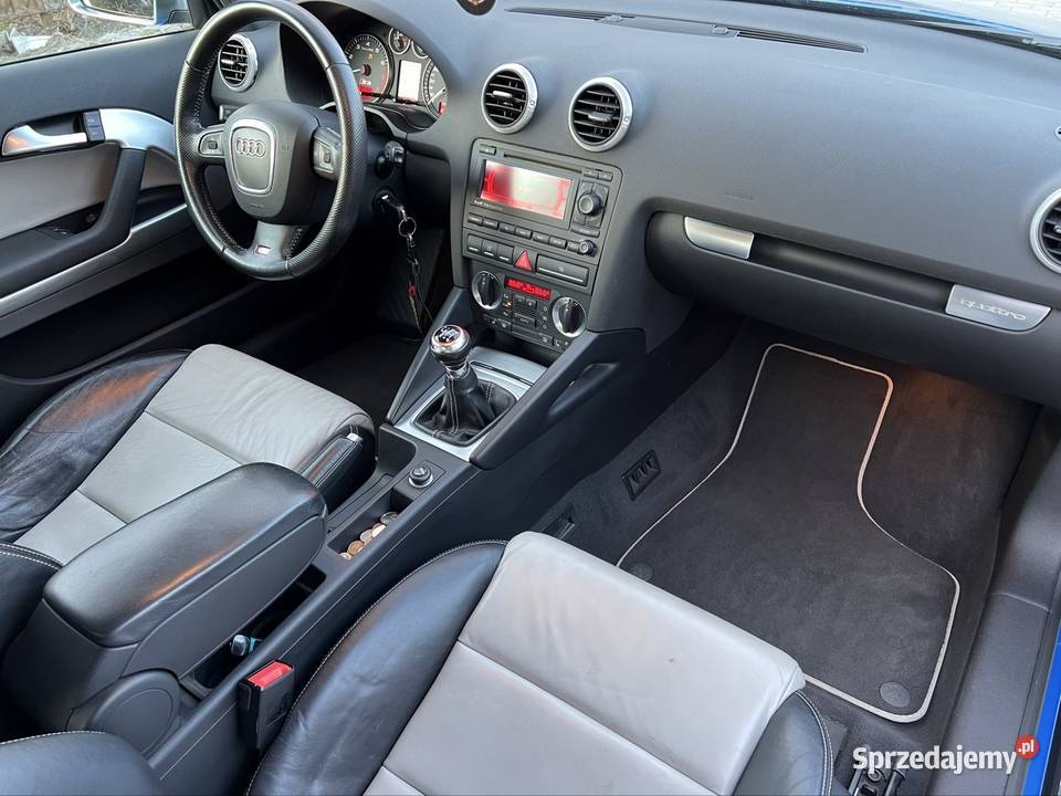 Audi S3 8P 2006 r 265 quattro centralny zamek S3 S3 Obłotne