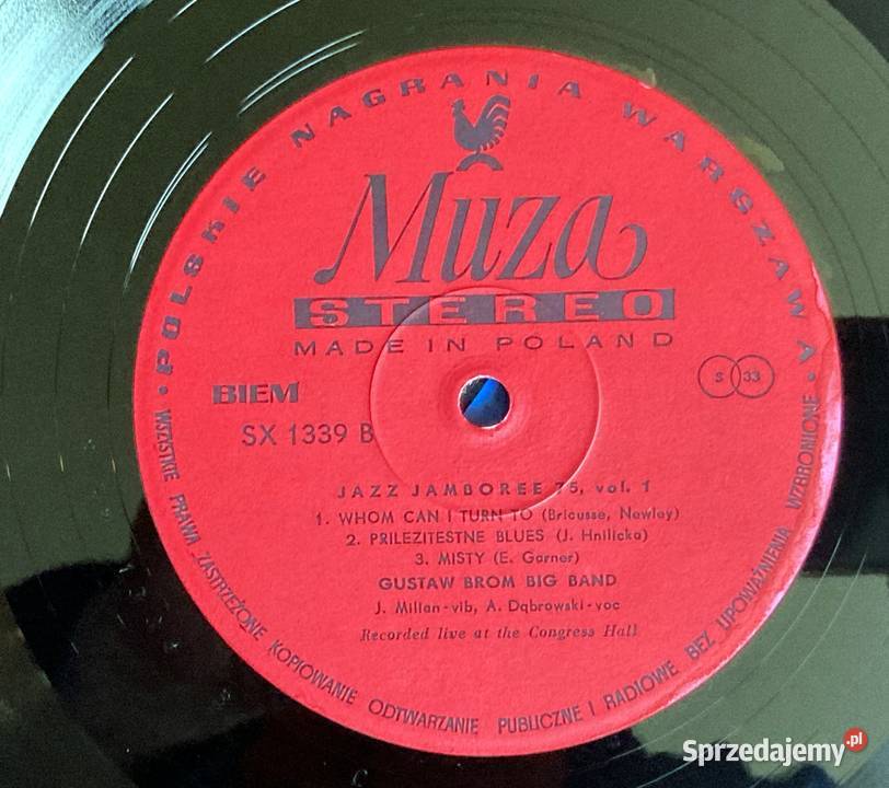 Jazz Jamboree 75 Vol 1 płyta winylowa Szczecin sprzedam