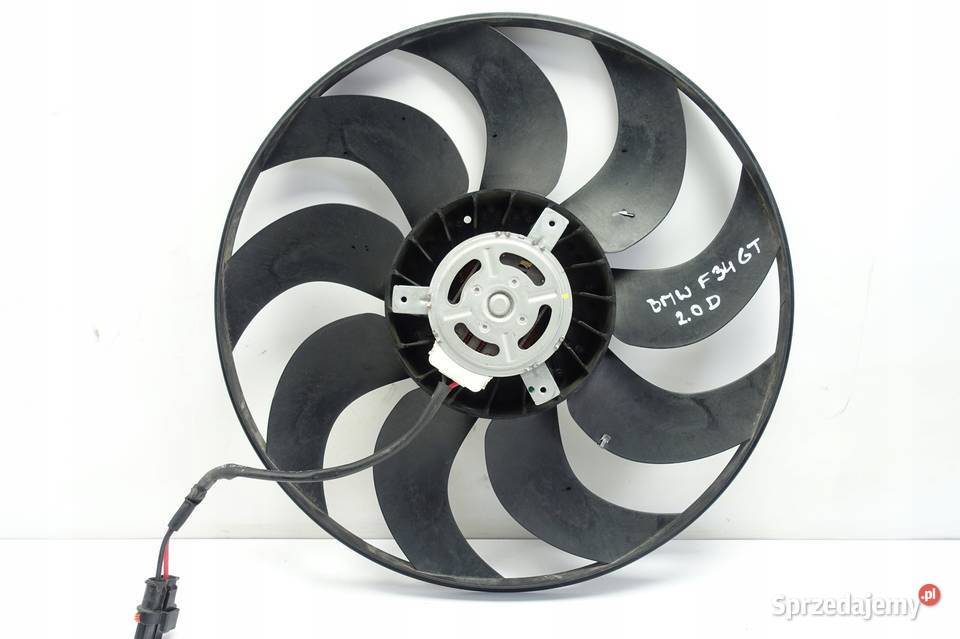 BMW 3 GT F34 WENTYLATOR CHŁODNICY wiatrak ORYG