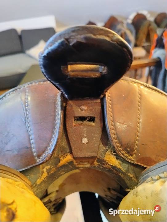 Siodło oficerskie wojskowe kulbaka Militaria Skrajniwa