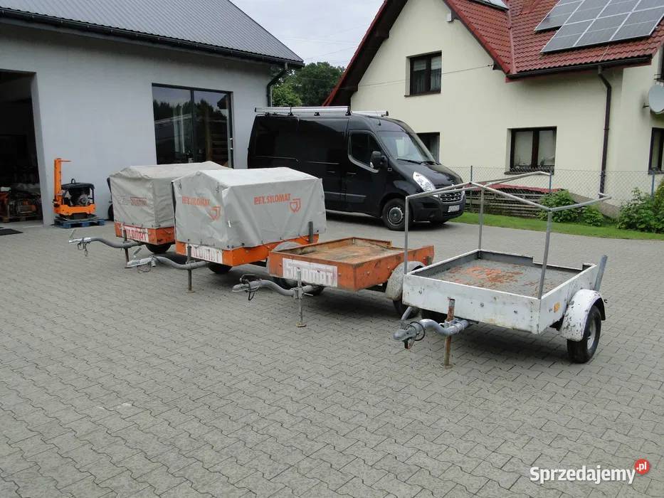 Przyczepka samochodowa Niemiecka ALKO Fabryczna