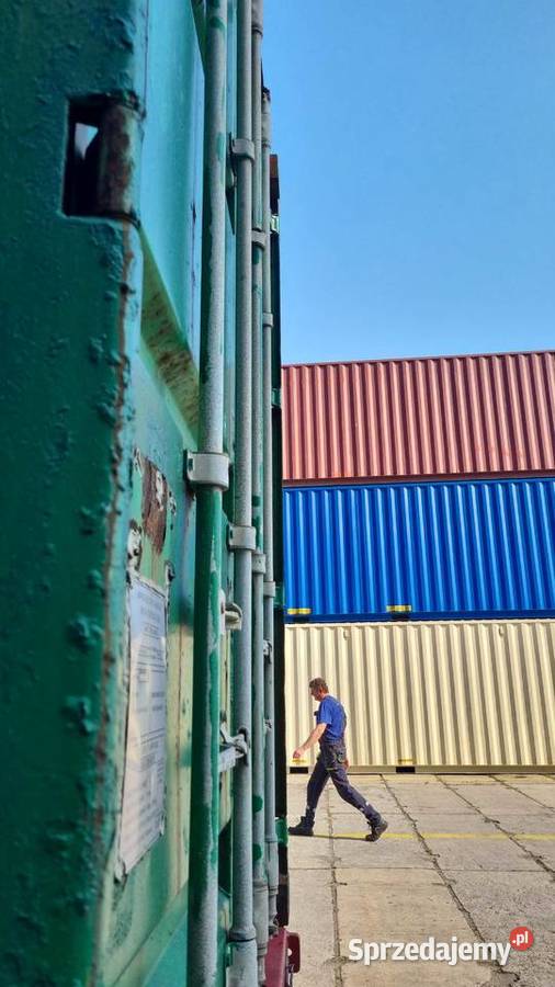 Uzywany kontener morski magazynowy 40HC Warszawa