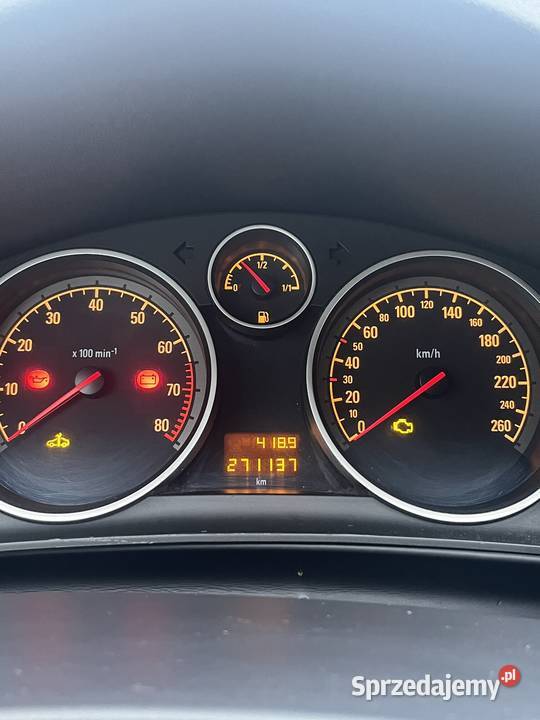 Opel Astra H GTC 16 benzyna 2006 komplet zimówki tempomat Astra Nowy Sącz