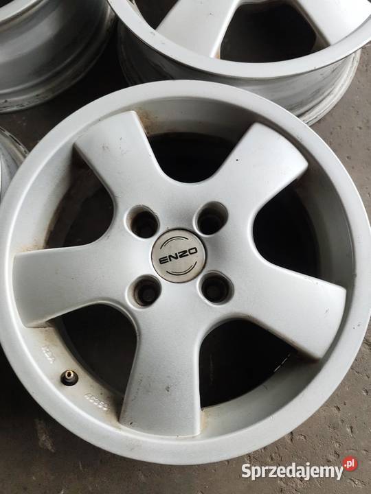Alufelgi Enzo 15 4x108 otwór 70mm 15 Średnica 15" podkarpackie Harasiuki