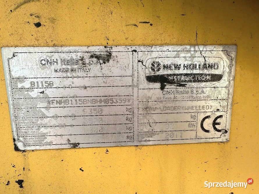 Koparko ladowarka kolowa HOLLAND Warszawa sprzedam