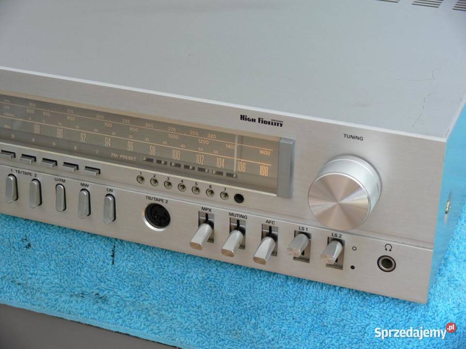 Amplituner Grundig R1000 śliczny Vintage WYSYŁKA Jasło