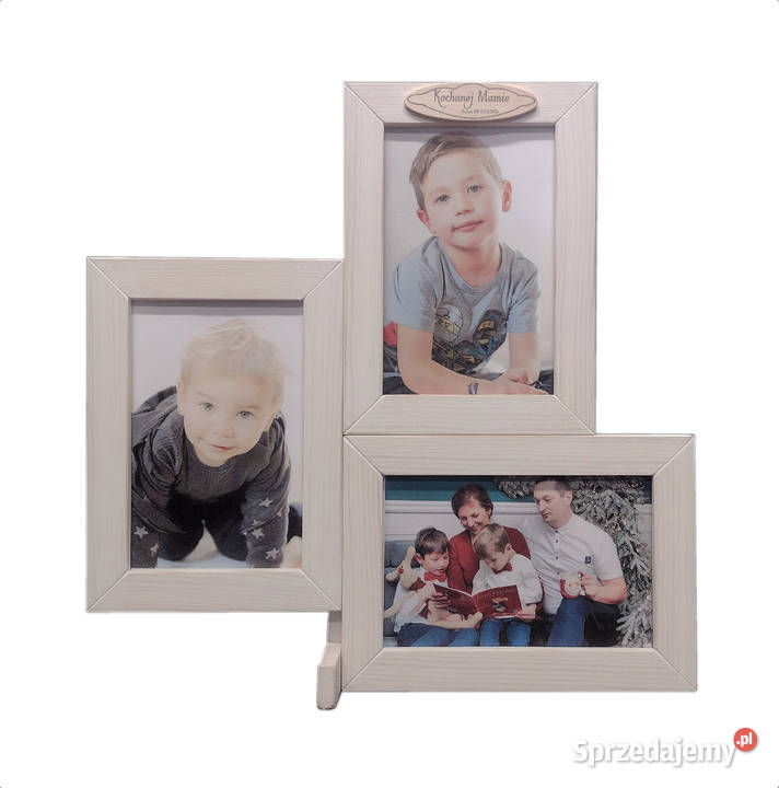 Ramka Na Zdjęcia 10x15 DREWNO Napis DEDYKACJA Warszawa