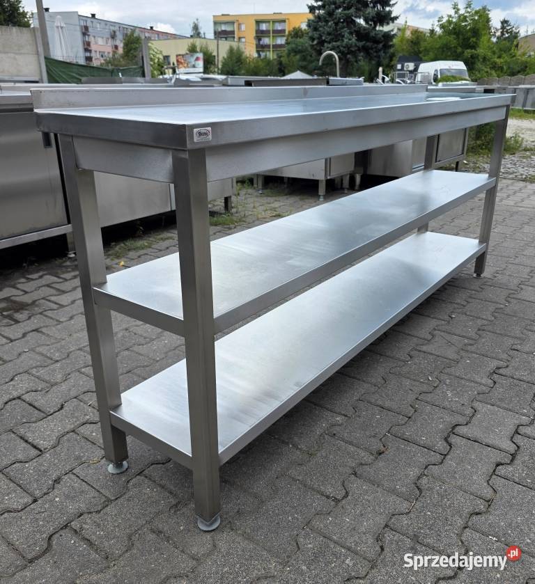 Stół Gastronomiczny Z 2 Półkami 2004085 M1847 N Nowe Skalmierzyce sprzedam
