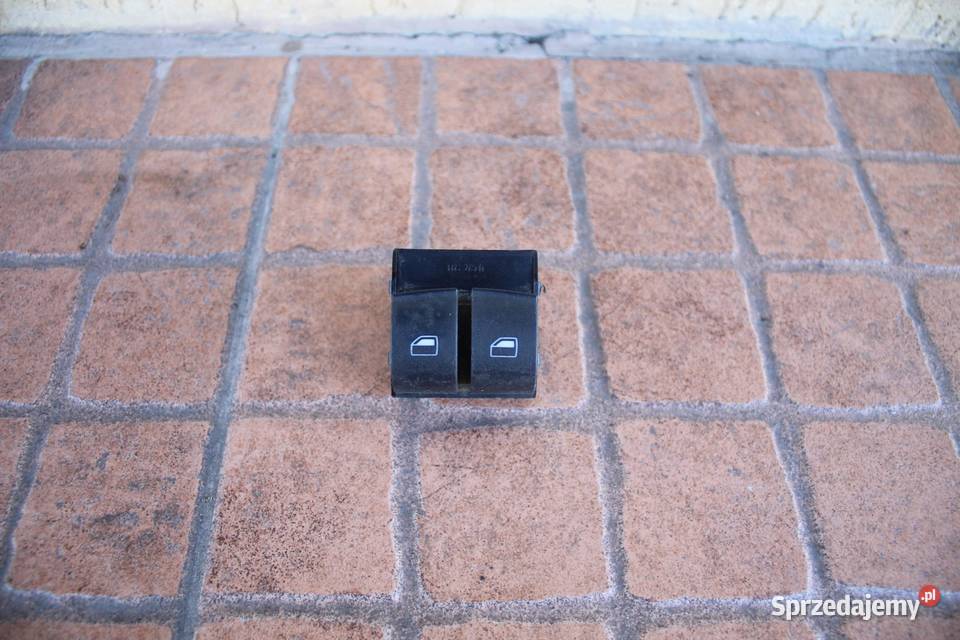 PRZYCISK SZYB LEWY PRZÓD AUDI A4 B6 8Z0959851E osobowe Panele sterowania, przełączniki wielkopolskie