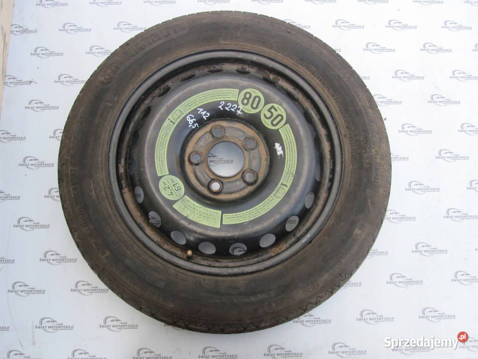 MERCEDES W204 koło dojazdowe 1259016 98M 5x112 Kielce