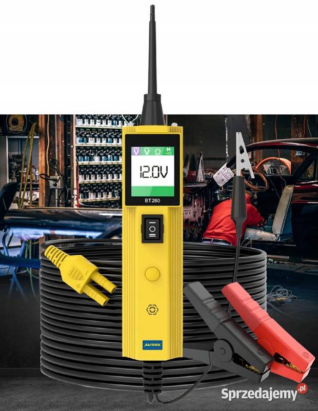 AUTOOL BT260 Tester obwodów tester przekaźników Testery szczelności Gorzów Wielkopolski