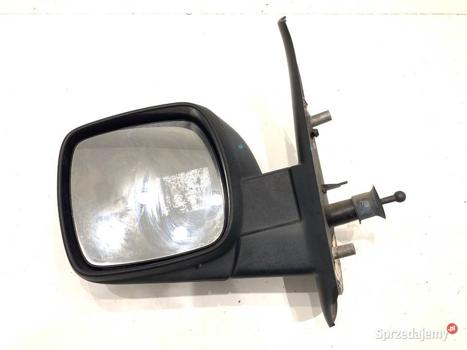 LUSTERKO LEWY RENAULT KANGOO II Minivan SREBRNY Lusterka zewnętrzne podkarpackie