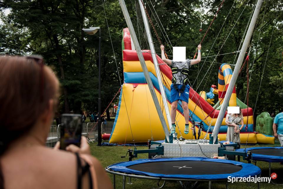 Eurobungee 4stanowiskowe na przyczepce Lublin