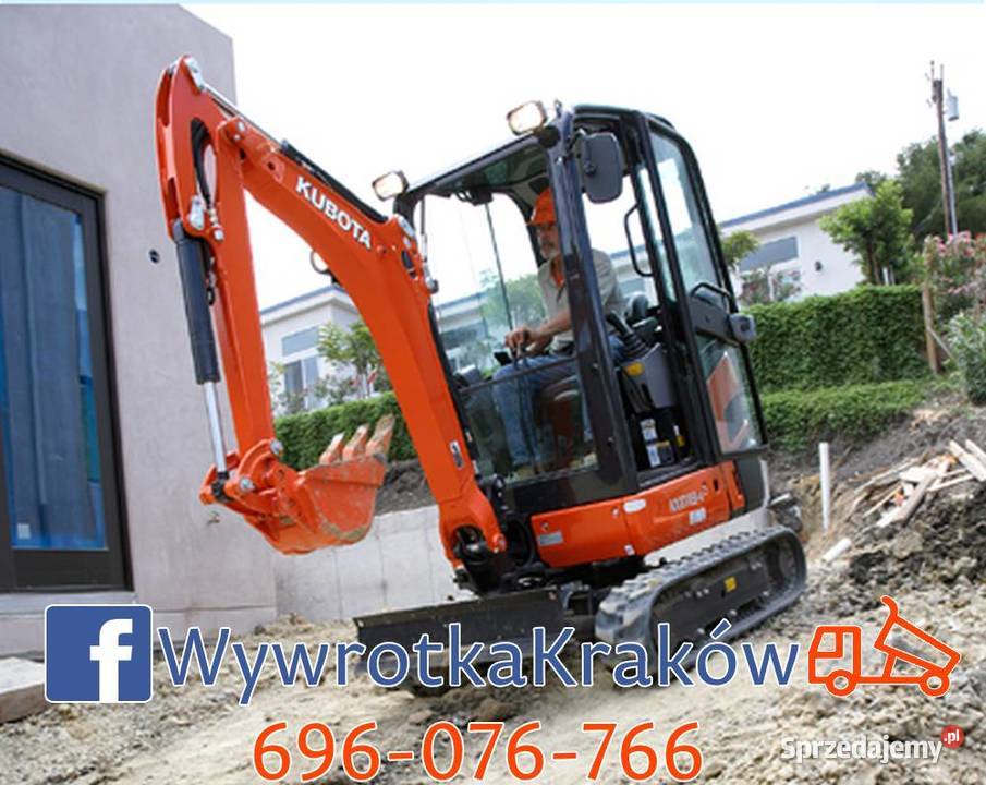 Minikoparka gąsiennicowa Kubota Kx0184 2t