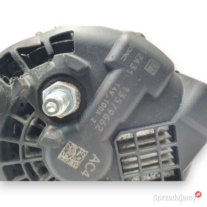 ALTERNATOR Opel Astra J 16 CDTI GM 13579662 100A