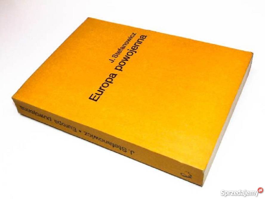 JSTEFANOWICZ EUROPA POWOJENNA fa Szczecin