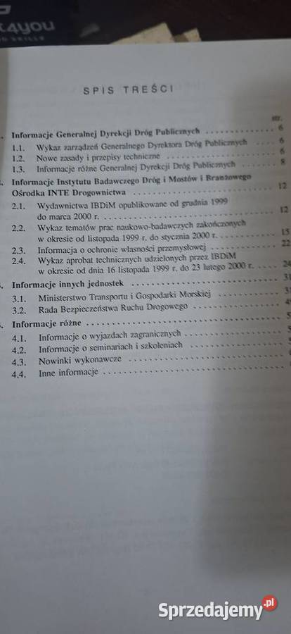Biuletyn Informacyjny Drogownictwa 19922000 Leszno
