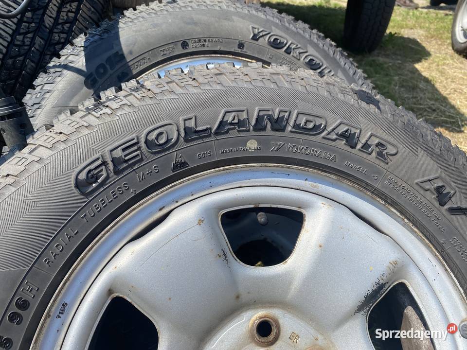 Koła Subaru Yokohama Geolandar AT 20570R15