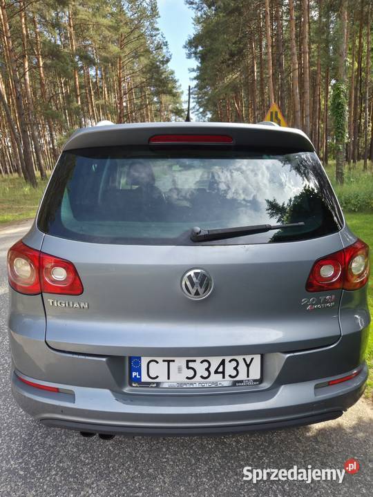 Volkswagen Tiguan 2009 20 TSI 4Motion 200 przyciemniane szyby kujawsko-pomorskie Toruń